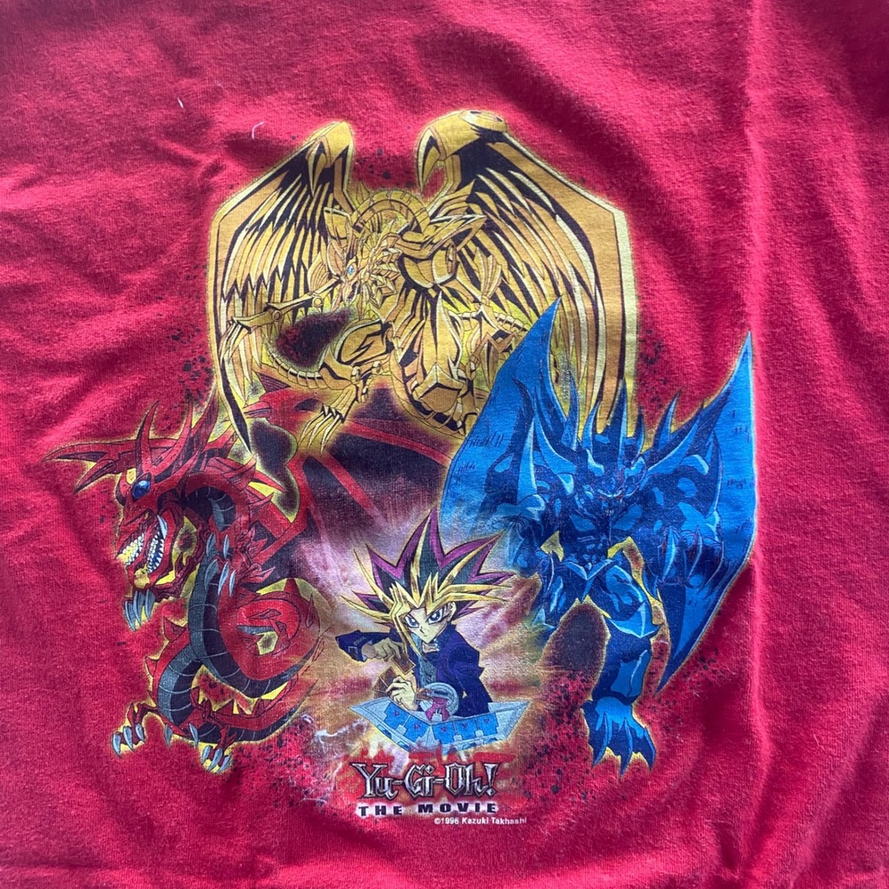 Vintage Yu-Gi-Oh T-Shirt Kids Medium